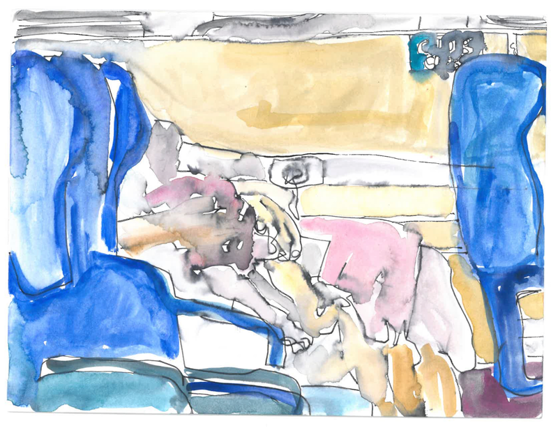 MOTHER AND CHILD, FERRY TO SANTORINI